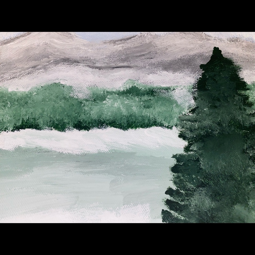 HANDMADE ACRYLIC PAINTING ON CANVAS - Picture 3 of 4